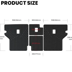 Fit for 2010-2012 Toyota 4Runner Seatback & Cargo Mats