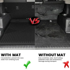 Fit for 2010-2012 Toyota 4Runner Seatback & Cargo Mats