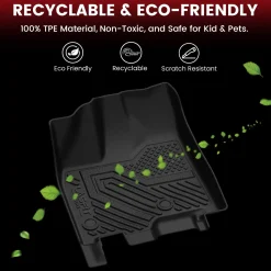 Fit for 2013-2020 Toyota Sienna Floor Mats & Cargo Mat, Fit Fixed center console