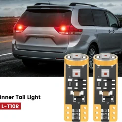 Fit for 2011-2014 Toyota Sienna LED Bulbs H11 9005 Exterior Interior Bulb Plug n Play