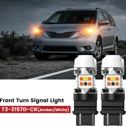 Fit for 2011-2014 Toyota Sienna LED Bulbs H11 9005 Exterior Interior Bulb Plug n Play