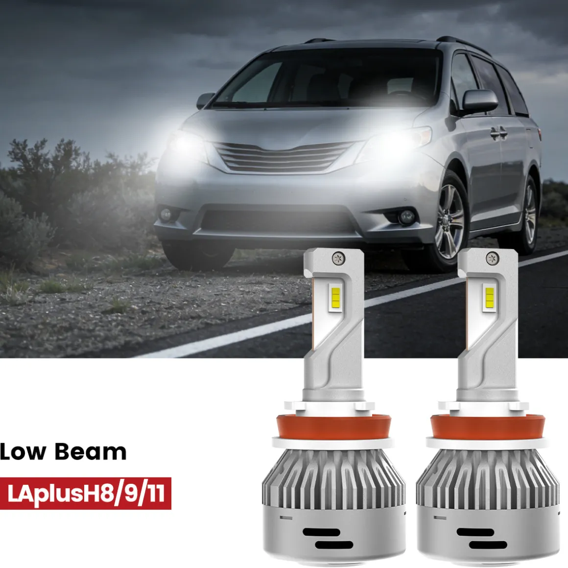 Fit for 2011-2014 Toyota Sienna LED Bulbs H11 9005 Exterior Interior Bulb Plug n Play