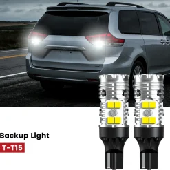 Fit for 2011-2014 Toyota Sienna LED Bulbs H11 9005 Exterior Interior Bulb Plug n Play