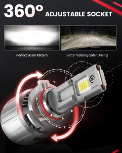 Fit for 2004-2010 Toyota Sienna The Brightest LED Bulbs Upgrade