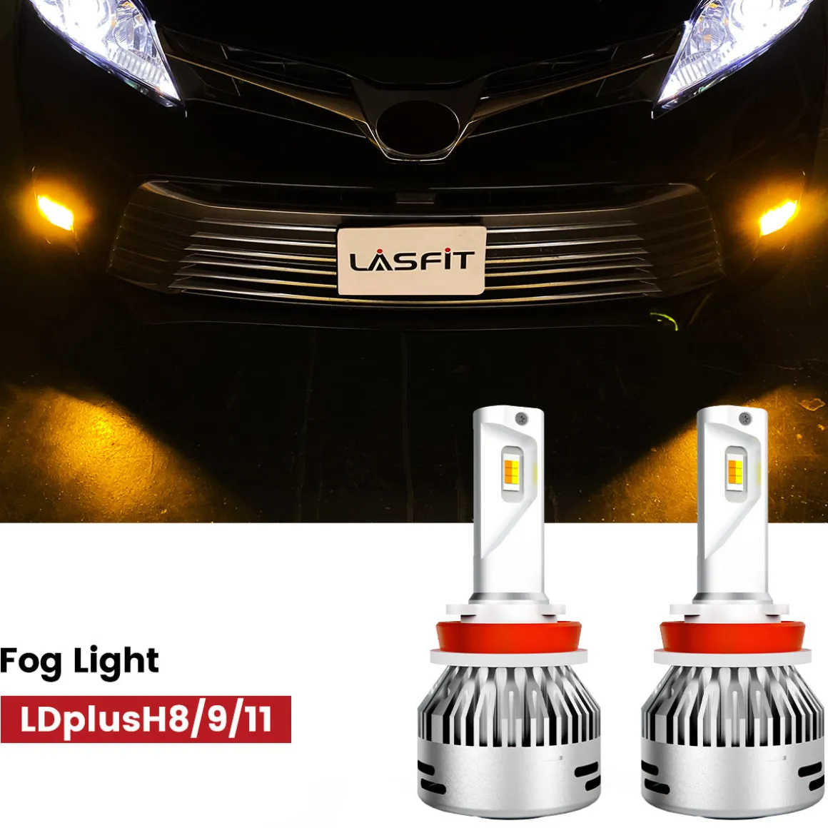 Fit for 2015-2020 Toyota Sienna The Brightest LED Bulbs Upgrade | Tested and Verified