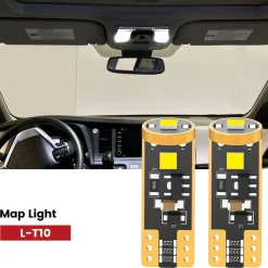 Fit for 2015-2020 Toyota Sienna The Brightest LED Bulbs Upgrade | Tested and Verified