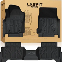 Fit for 2024-2026 Toyota Tacoma All-Weather Floor Mats, Fit Double Cab Only