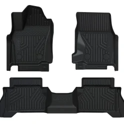 Fit for 2024-2026 Toyota Tacoma All-Weather Floor Mats, Fit Double Cab Only