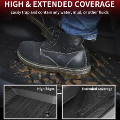 Fit for 2016-2023 Toyota Tacoma Floor Mats, Fit Automatic Transmission Only