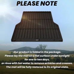 Fit for 2005-2023 Toyota Tacoma 5FT or 6FT Heavy Duty Custom Bed Mat or Tailgate Mat