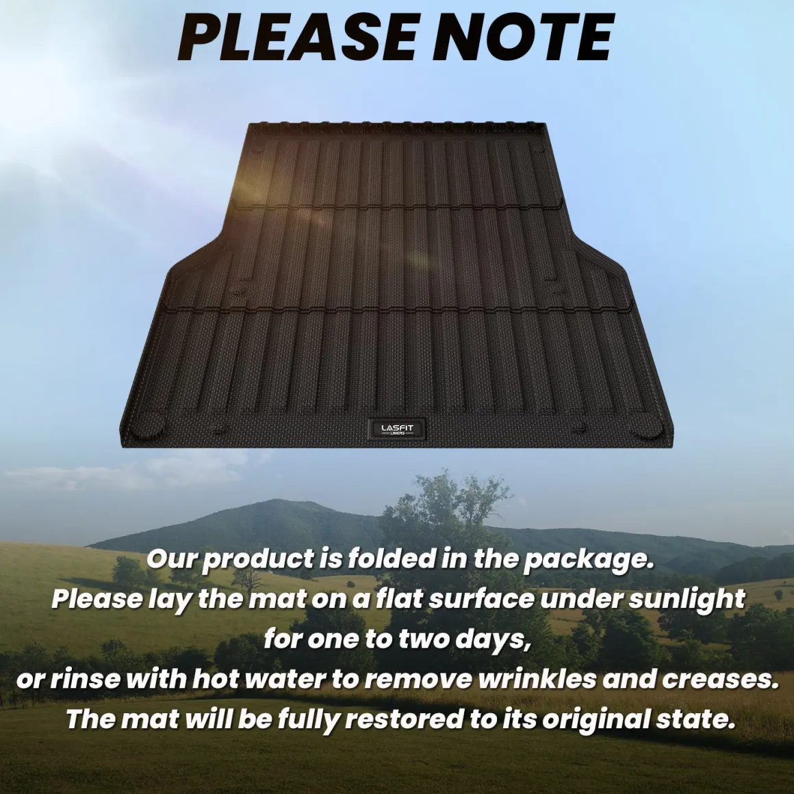 Fit for 2005-2023 Toyota Tacoma 5FT or 6FT Heavy Duty Custom Bed Mat or Tailgate Mat