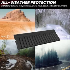 Fit for 2005-2023 Toyota Tacoma 5FT or 6FT Heavy Duty Custom Bed Mat or Tailgate Mat