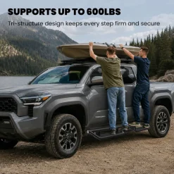Fit for 2024-2026 Toyota Tacoma Running Boards Side Steps, Fit Double Cab ONLY