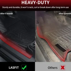 Fit for 2024-2026 Toyota Tacoma 1st Row Floor Mats, Fit Auto Transmission Only