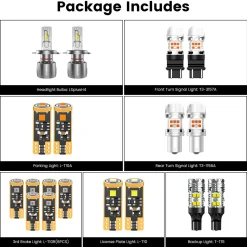 Fit for 2001-2015 Toyota Tacoma The Brightest LED Bulbs Upgrade | Tested and Verified