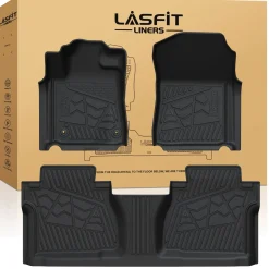 Fit for 2007-2011 Toyota Tundra Floor Mats, Fit Double Cab Only, Not Fit CrewMax or Regular Cab