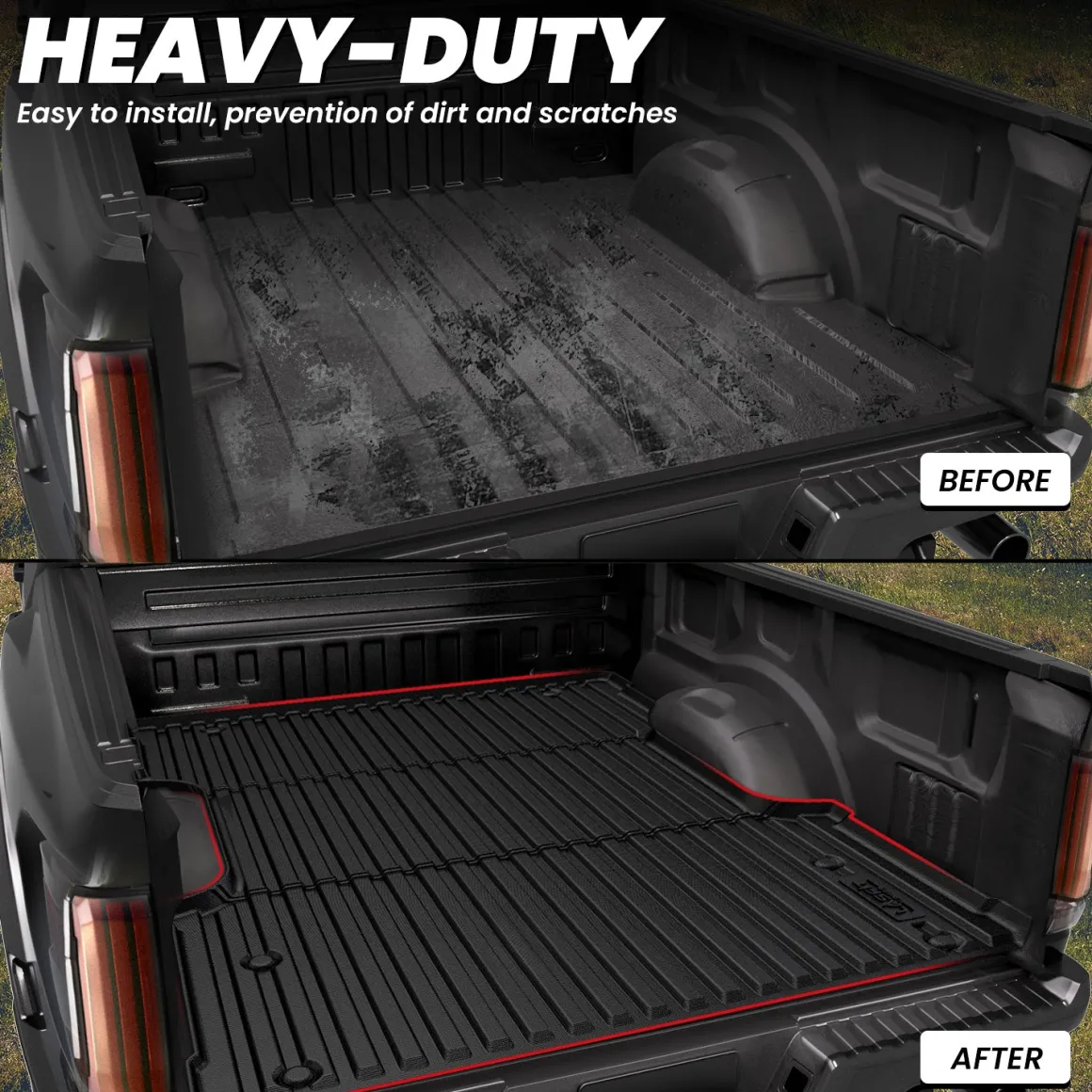 Fit for 2022-2026 Toyota Tundra Heavy Duty Custom Bed Mat or Tailgate Mat