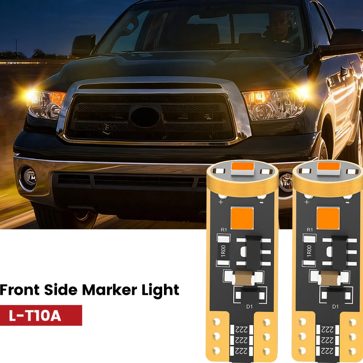 Fit for 2007-2013 Toyota Tundra LED Bulbs Upgrade