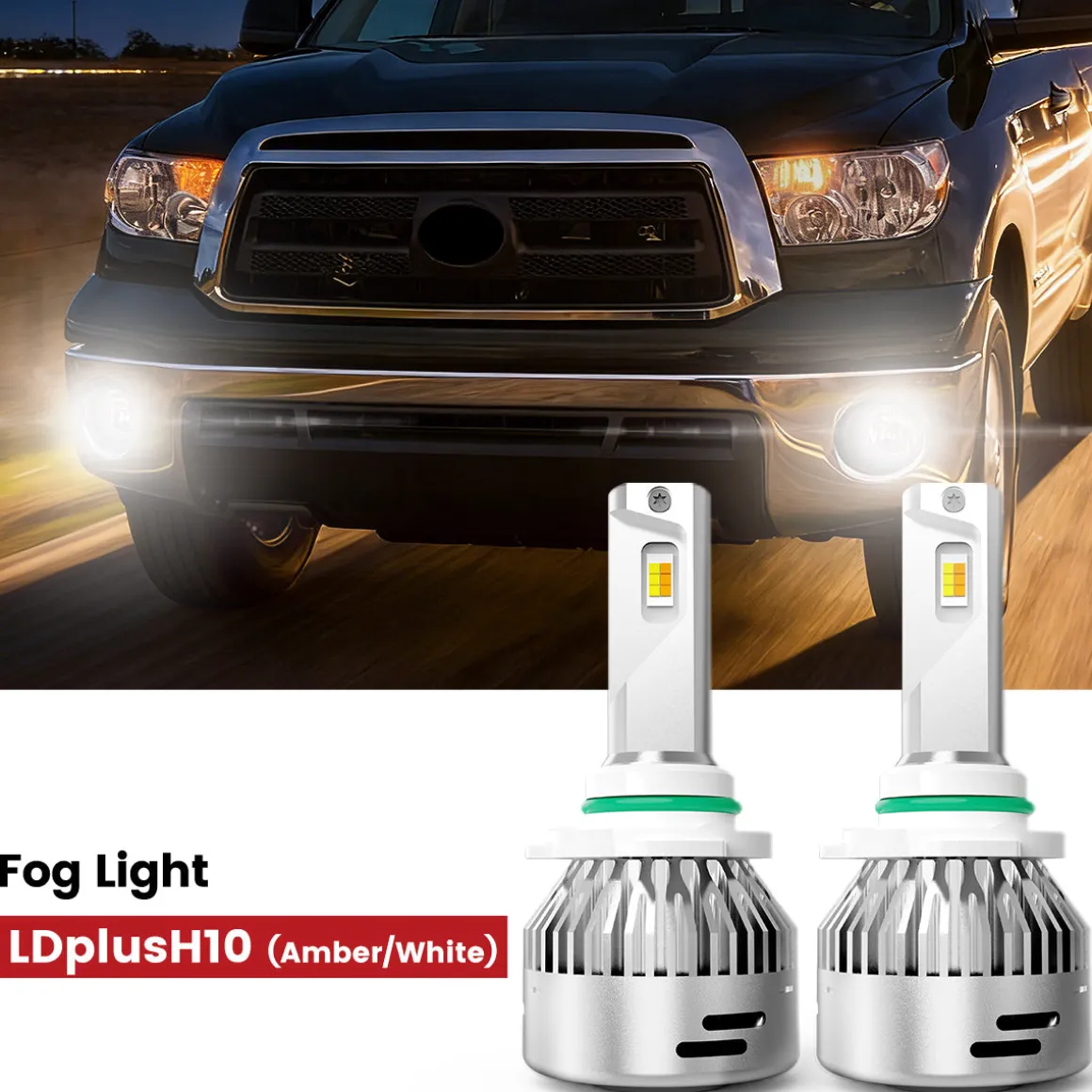 Fit for 2007-2013 Toyota Tundra LED Bulbs Upgrade