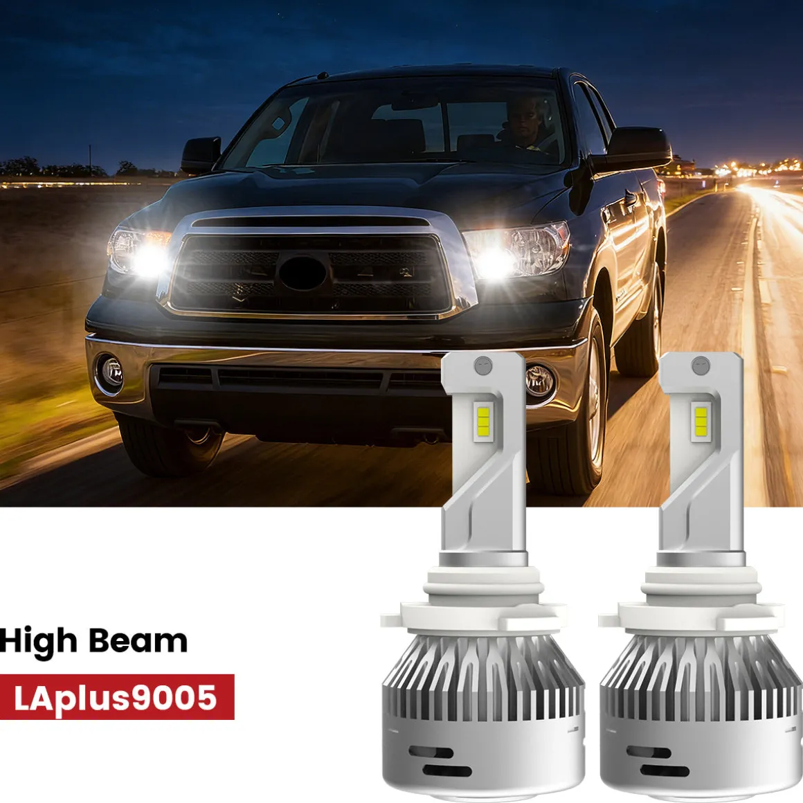 Fit for 2007-2013 Toyota Tundra LED Bulbs Upgrade