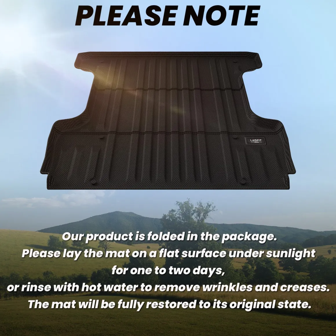Fit for 2007-2021 Toyota Tundra Truck Bed Mat or Tailgate Mat