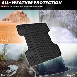 Fit for 2007-2021 Toyota Tundra Truck Bed Mat or Tailgate Mat