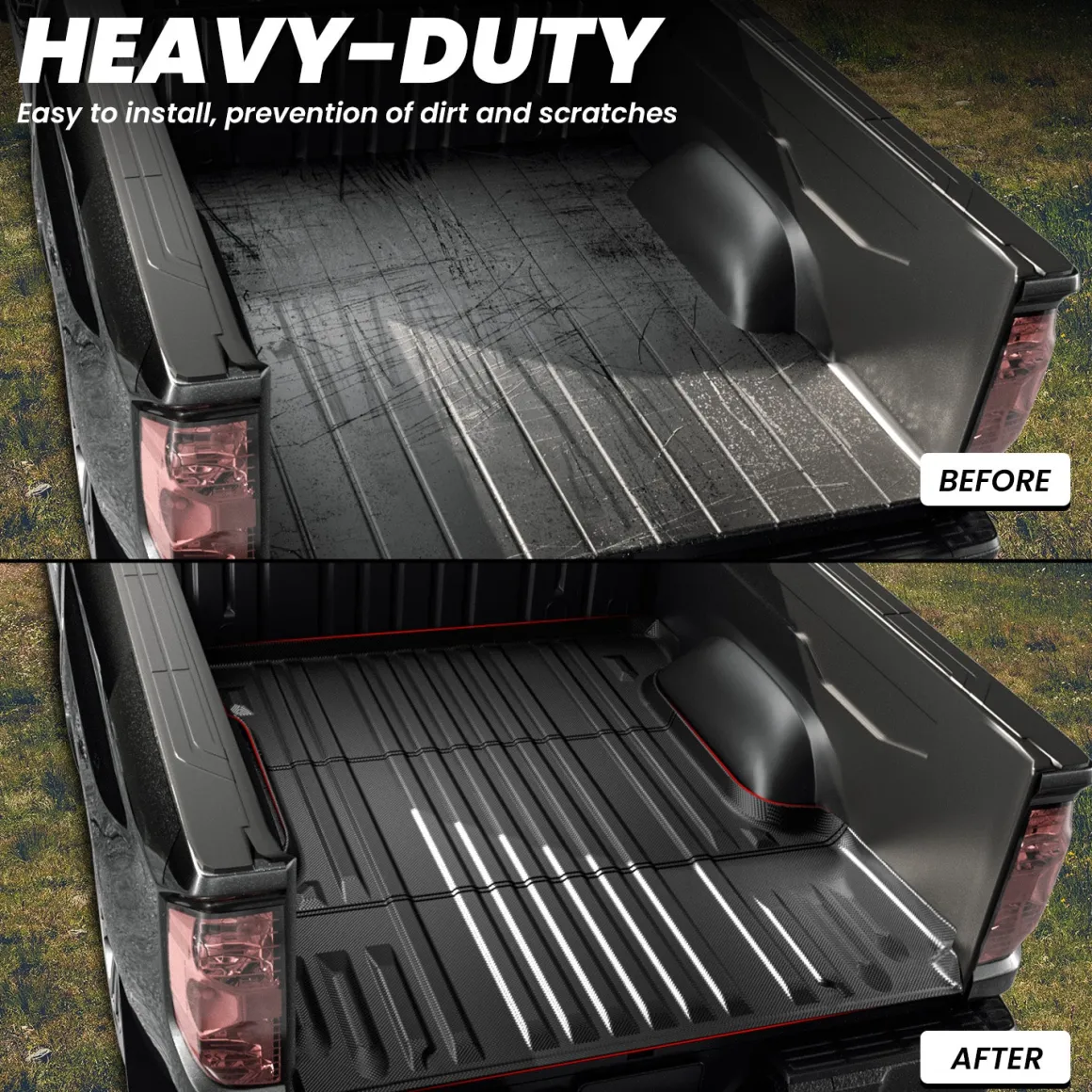 Fit for 2007-2021 Toyota Tundra Truck Bed Mat or Tailgate Mat