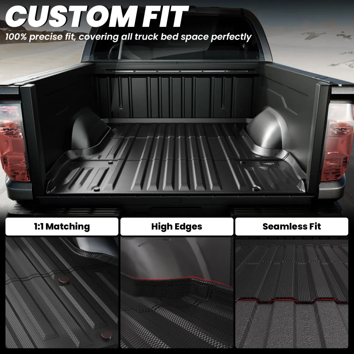 Fit for 2007-2021 Toyota Tundra Truck Bed Mat or Tailgate Mat