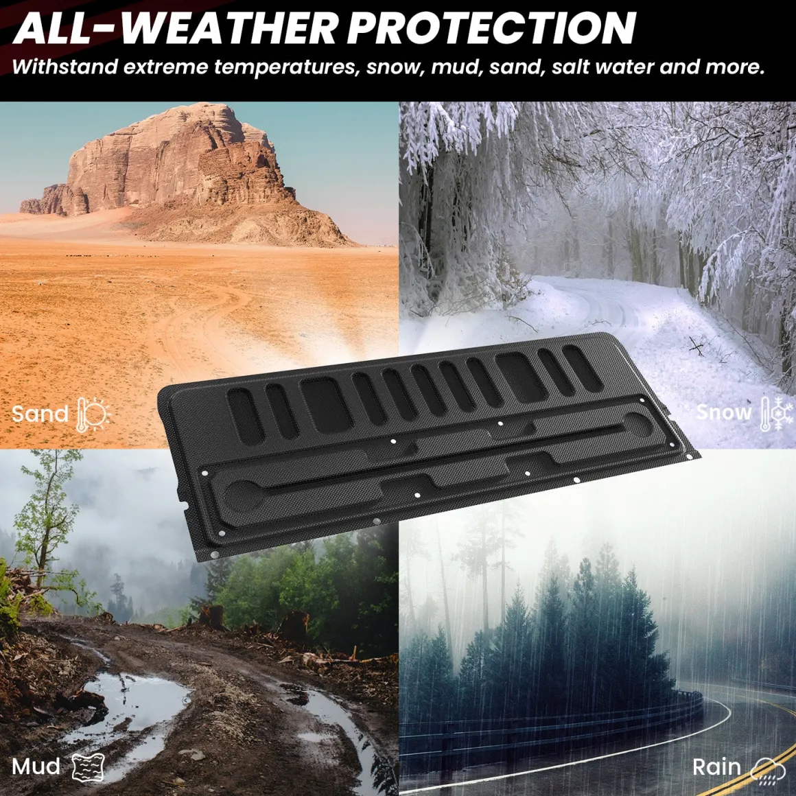 Fit for 2007-2021 Toyota Tundra Truck Bed Mat or Tailgate Mat
