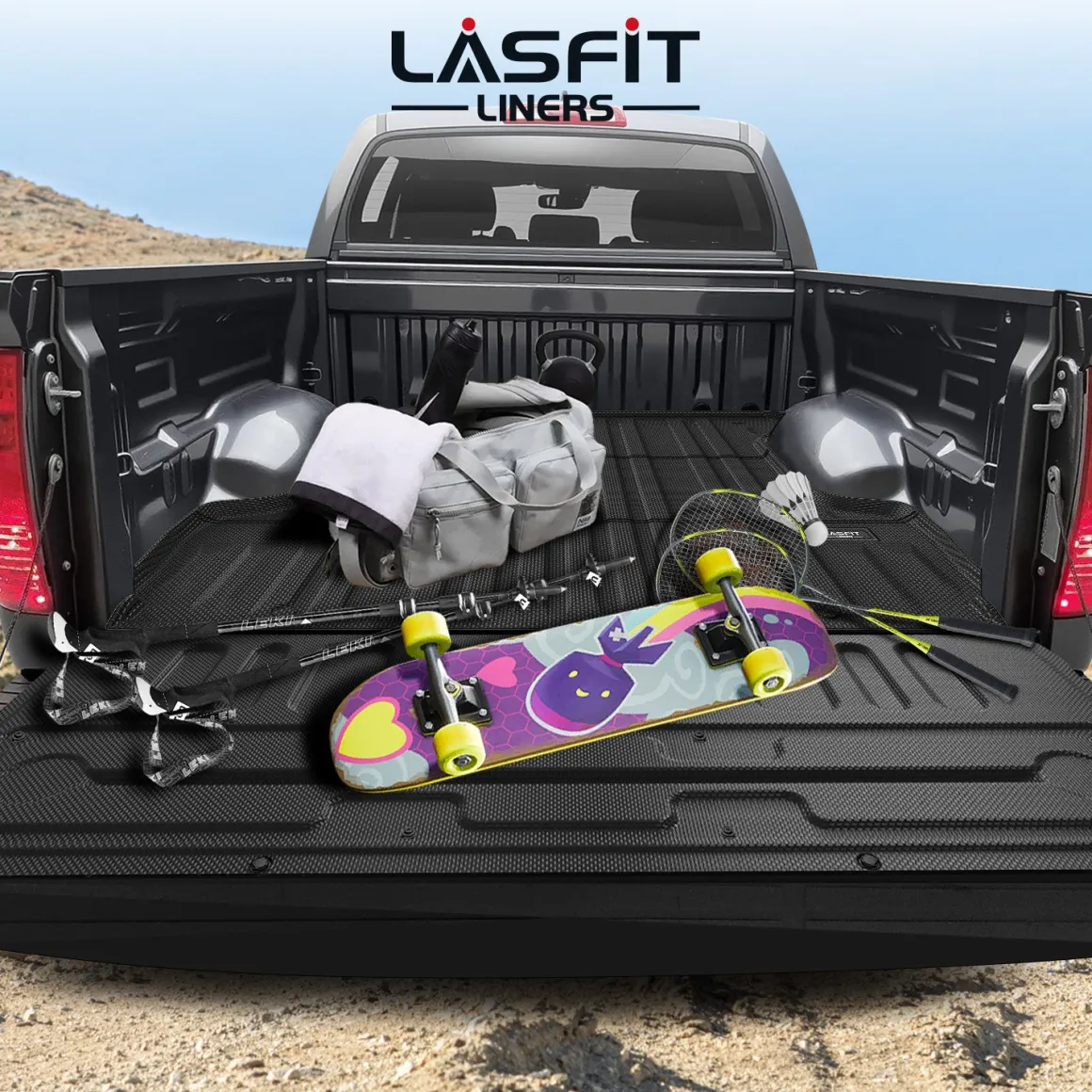 Fit for 2007-2021 Toyota Tundra Truck Bed Mat or Tailgate Mat