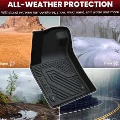 Fit for 2020-2026 Volkswagen Atlas Cross Sport Floor Mats or Cargo Mat