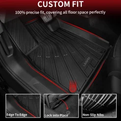 Fit for 2021-2026 Volkswagen ID.4 All Weather Floor Mats or Rear Cargo Mat