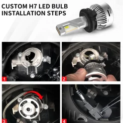 Fit for 2015-2018 Volkswagen Jetta Custom H7 LED Bulbs Exterior Interior Light Plug n Play
