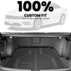 Fit for 2011-2018 Volkswagen Jetta Floor Mats or Cargo Mat, Not Fit Jetta SportWagen