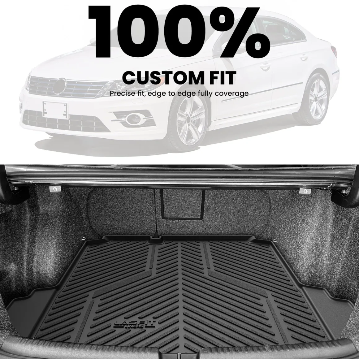 Fit for 2011-2018 Volkswagen Jetta Floor Mats or Cargo Mat, Not Fit Jetta SportWagen