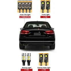 Fit for 2012-2015 Volkswagen Passat Custom H7 LED Bulbs Upgrade | Tested and Verified
