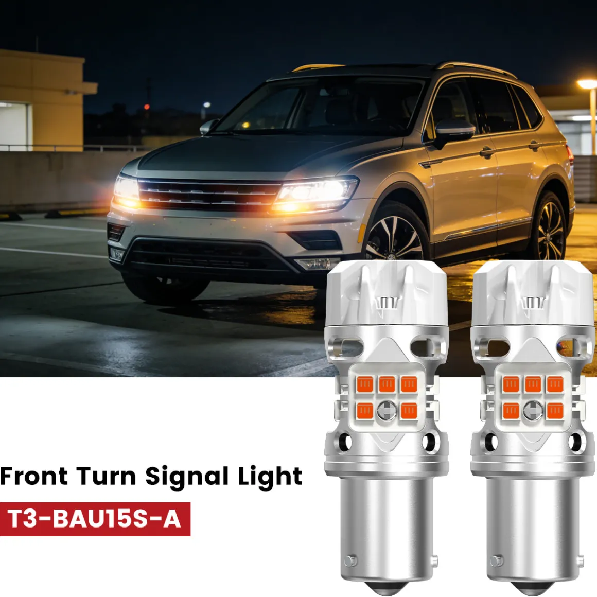 Fit for 2018-2021 Volkswagen Tiguan Custom H7 LED Bulbs Upgrade | Tested and Verified