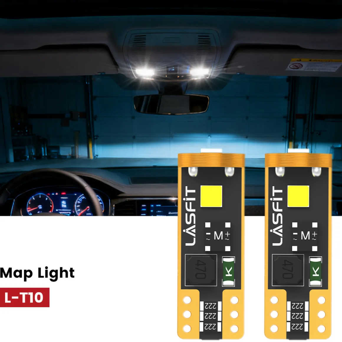 Fit for 2018-2021 Volkswagen Tiguan Custom H7 LED Bulbs Upgrade | Tested and Verified