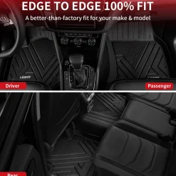 Fit for 2018-2024 Volkswagen Tiguan Custom Floor Mats or Seatback Mat or Cargo Mat