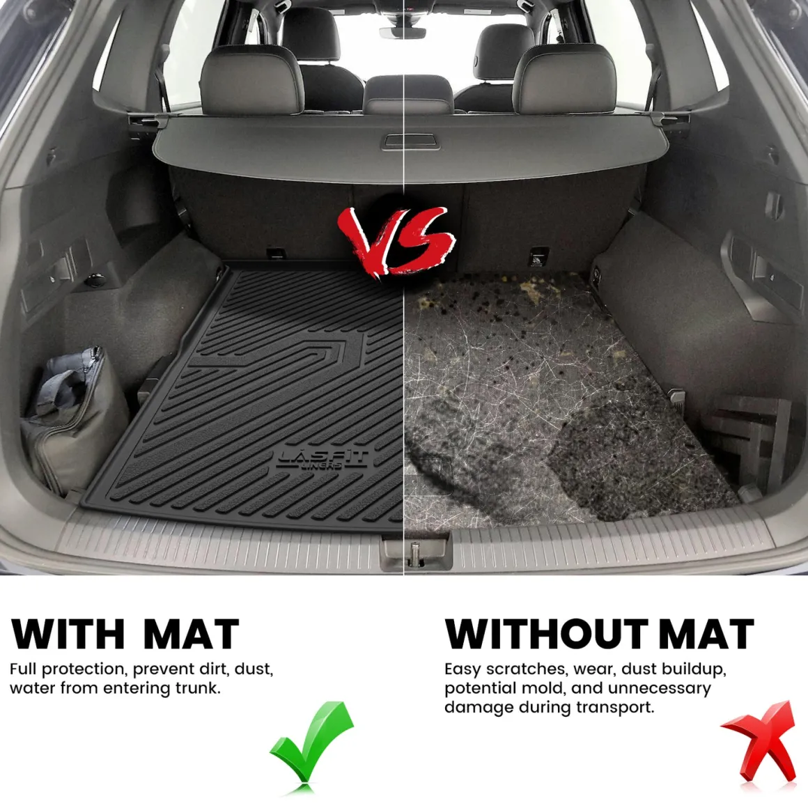 Fit for 2018-2024 Volkswagen Tiguan Custom Floor Mats or Seatback Mat or Cargo Mat