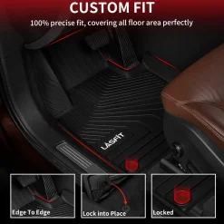 Fit for 2018-2026 Volvo XC60 Floor Mats or Cargo Mat, Fit Gasoline ONLY
