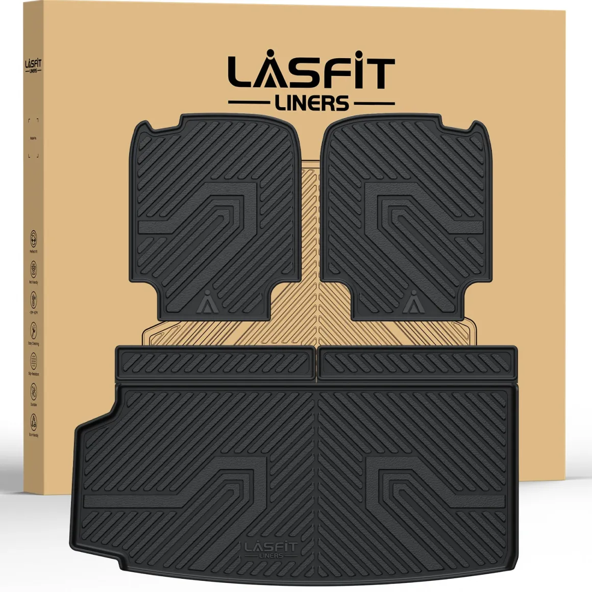 Fit for 2016-2026 Volvo XC90 Floor Mats or Seatback & Cargo Mat