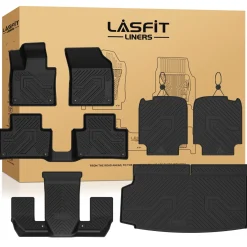 Fit for 2016-2026 Volvo XC90 Floor & Seatback & Cargo Mats, Not Fit Hybrid