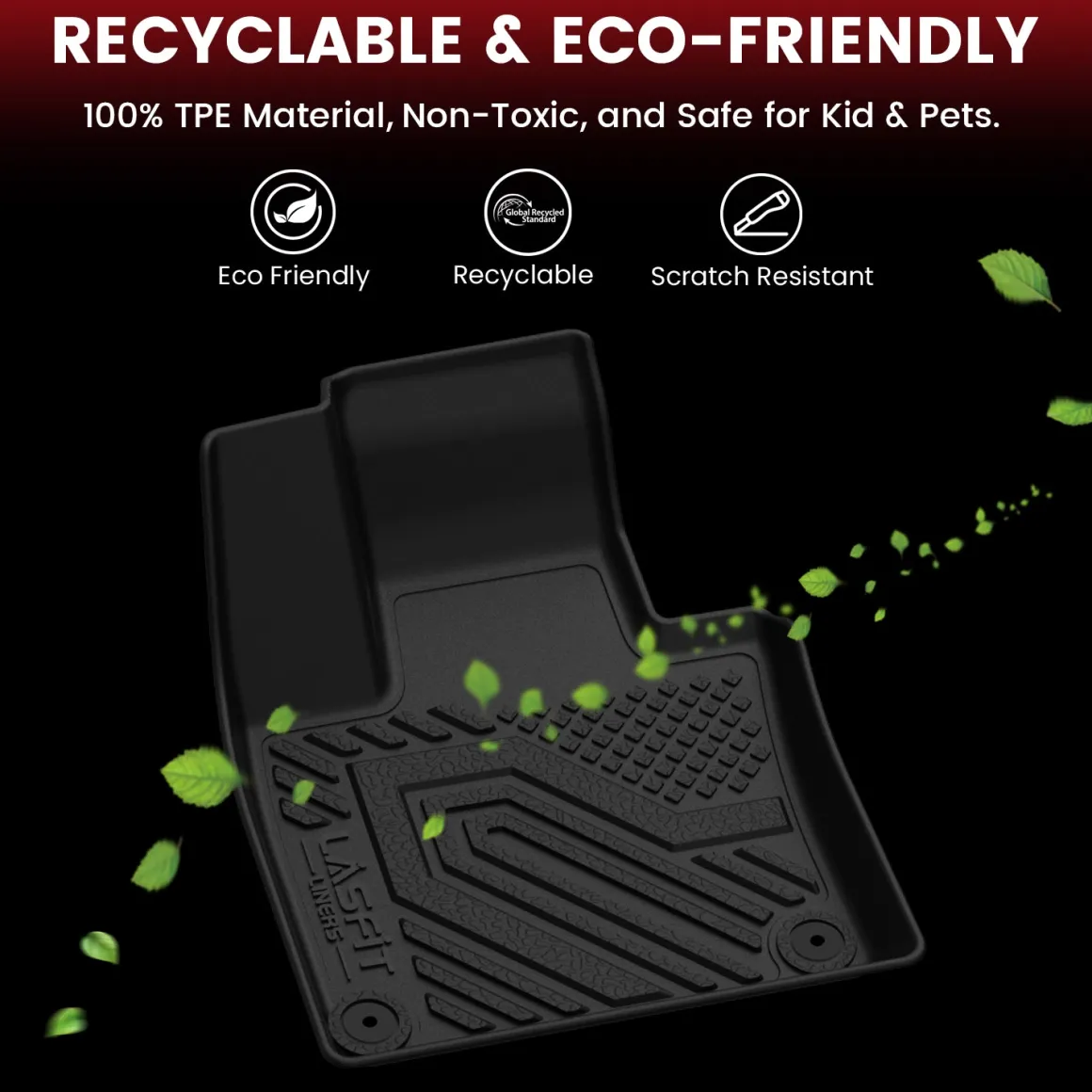 Fit for 2016-2026 Volvo XC90 Floor & Seatback & Cargo Mats, Not Fit Hybrid