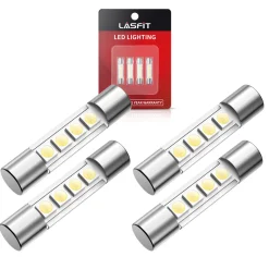 6614F 6614 LED Vanity Mirror Sun Visor Light Bulb, 4 Bulbs