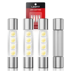 6614F 6614 LED Vanity Mirror Sun Visor Light Bulb, 4 Bulbs