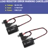 H4 9003 HB2 LED Bulb Load Resistor Harness Anti-Hyper Flash Error Free