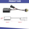 H11 H9 H8 LED Bulb Load Resistor Harness Anti-Flicker Warning Canceler