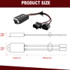 H13 9008 LED Bulb Canbus Adapter Anti-Hyper Flash Error Free