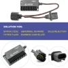 H13 9008 LED Bulb Load Resistor Harness Anti-Flicker Warning Canceler Decoder